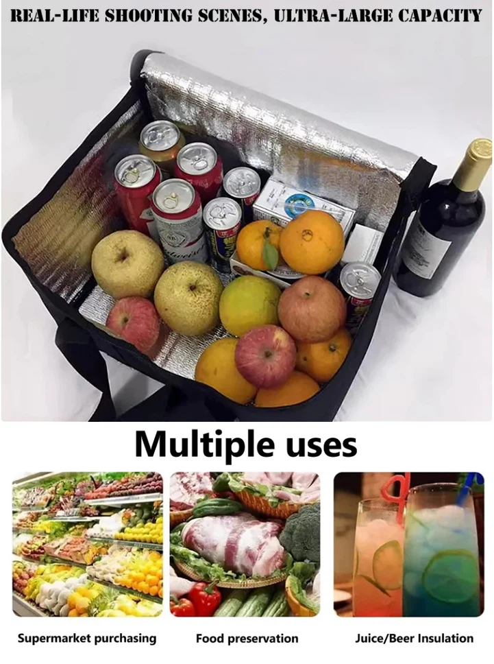 wholesale insulated picnic cooler bag for groceries frozen food travel and delivery wholesale insulated picnic cooler bag for groceries frozen food travel and delivery
